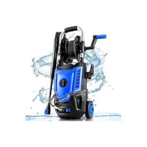 0 GPM Electric Pressure Washer with High-Pressure Cleaning Ability and Adjustable Nozzle