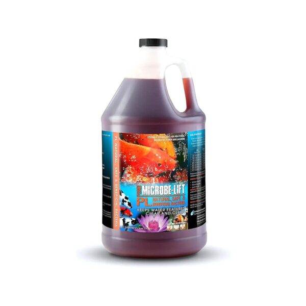 1 Gallon Liquid Pond Bacteria Treatment for Clear Water and Healthy Fish