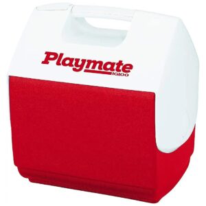 1 Kilogram Lightweight Red Cooler with HDPE Material and Box Packaging