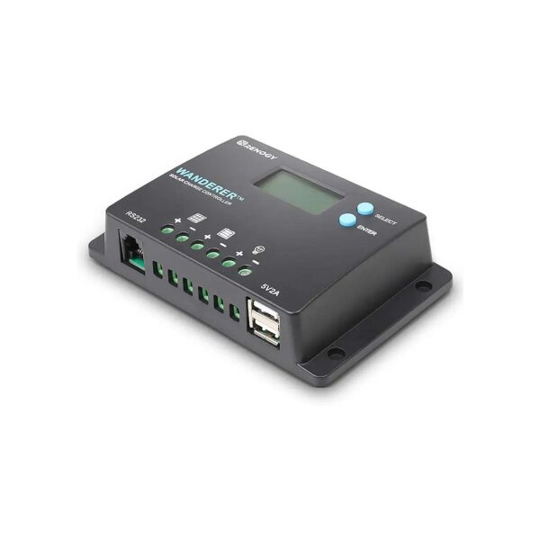 10 Amp Solar Charge Controller with LCD Display and Multiple Load Control Modes