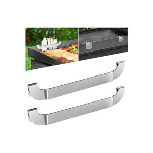 10 Inch Magnetic Spatula Rack with Stainless Steel Construction for Grill and Griddle