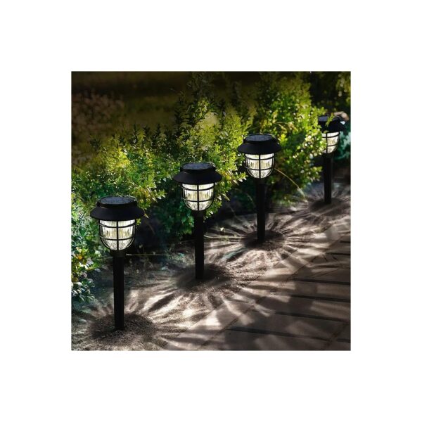 10 Pack Solar Garden Lights with Auto On/Off Waterproof Design