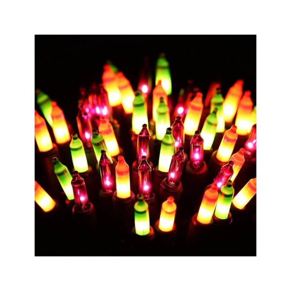 100 Mini Bulbs Incandescent Halloween String Lights for Home and Garden Decor