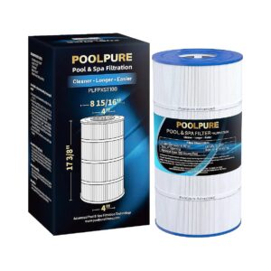 100 Sq Ft Compact Pool Filter for Efficient Filtration and Cleaning