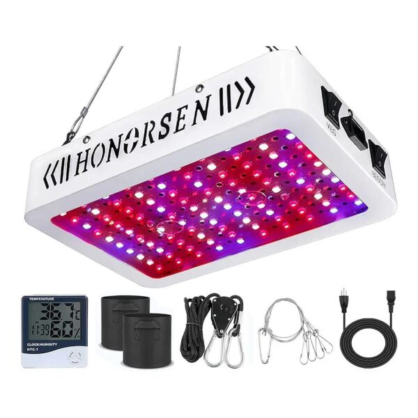 1000W LED Grow Light for Hydroponic Indoor Plants Veg and Flower with Full Spectrum