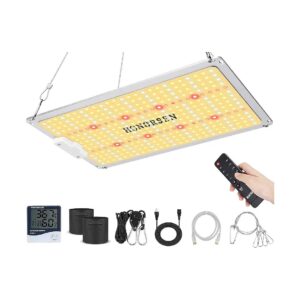 1000W LED Grow Light with 368Pcs LEDs for Precise Plant Growth Control