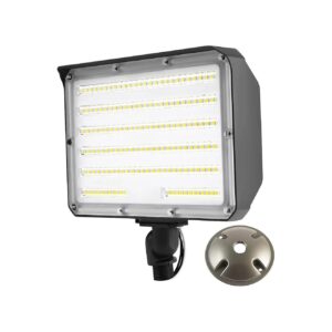 100W LED Flood Light with 14,000lm Output for Outdoor Security and Lighting