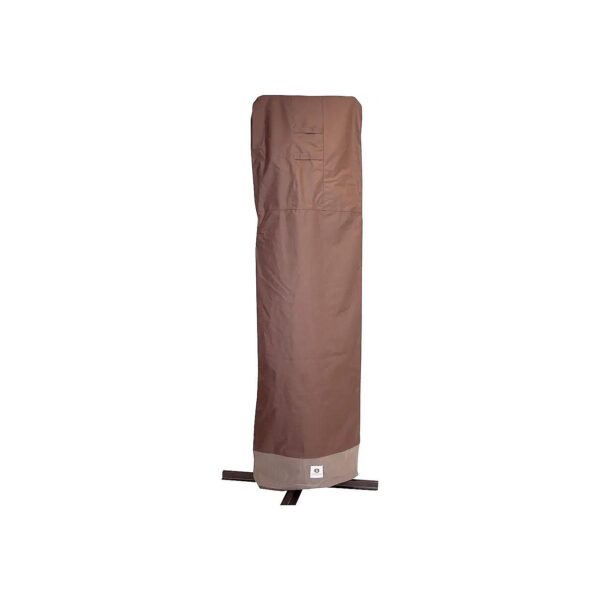 101 Inch Waterproof Patio Offset Umbrella Cover with Integrated Installation Pole