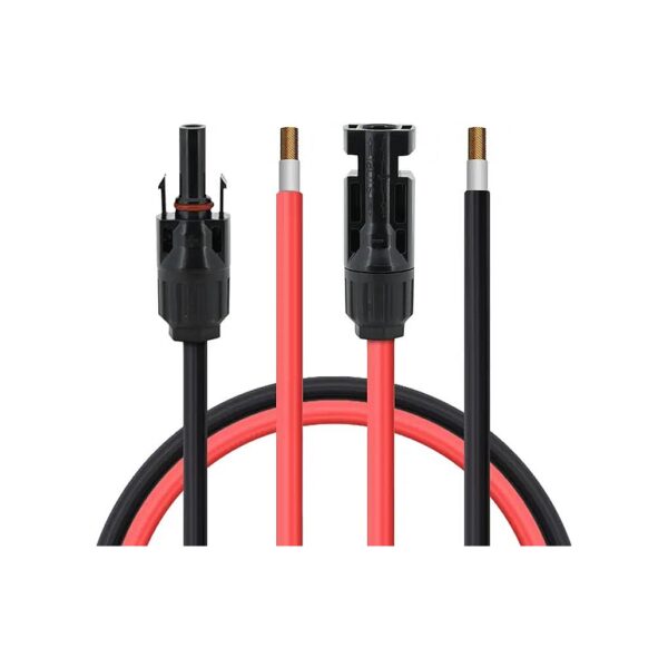 10FT Solar Panel Extension Cable with 12V and 10A Input Voltage for Wide Compatibility