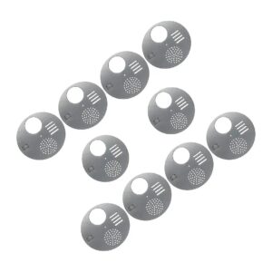 10PCS Galvanized Iron Beehive Entrance Discs with 84" Diameter for Optimized Hive Control