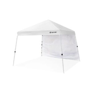 10x10 Pop Up Canopy Tent with Oxford Tarp and Slant Leg Frame for Patio or Beach