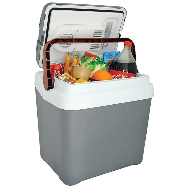 12 Volt Portable Electric Cooler with 25 L Storage and Efficient Cooling