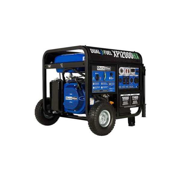 12000 Watt Gas or Propane Portable Generator with Electric Start