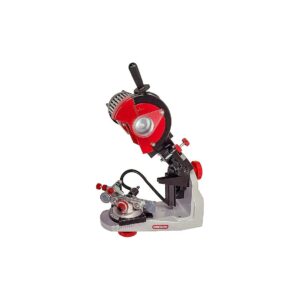 120-Volt Bench Grinder with Hydraulic Clamping and Multiple Grinding Wheels