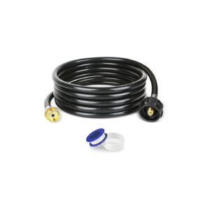 12FT Propane Converter Hose for Weber Q Grills and Camping Stoves