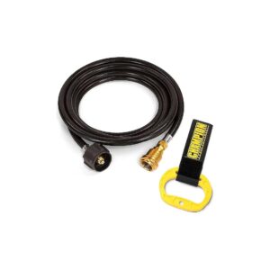 12-Foot Propane Hose Extension Kit for RV Power Source Connection