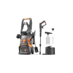 13 Amp Electric Pressure Washer with 4 GPM Max Flow Rate and Foam Bottle