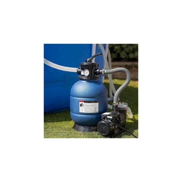 13-Inch Tank Capacity Sand Filter Pool Pump for Large Above Ground Pools