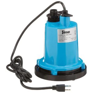 1/4 Horsepower Stainless Steel Submersible Pump with Garden Hose Adapter