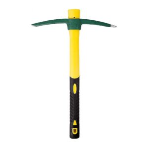 15 Inch Pick Mattock Hoe with Wider Cutting Edge and Angled Design for Efficient Digging