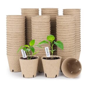 15 Inch Seed Pots for Starting Flowers and Vegetables with Superb Drainage