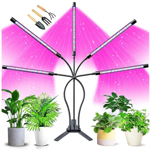 150 LED Grow Light with 10 Dimmable Levels and 3 Switch Modes for Indoor Plants