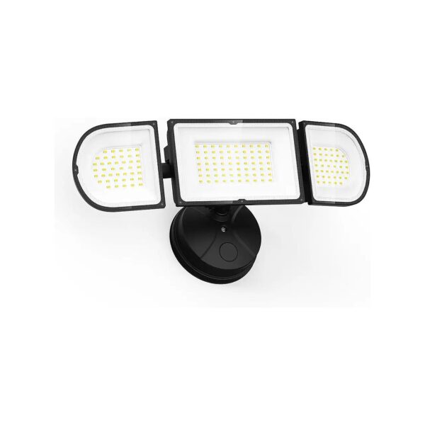 150W LED Flood Light Fixture with 3 Adjustable Heads IP65 Waterproof for Outdoor Use