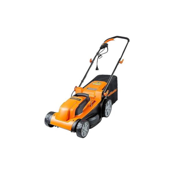 15-Inch Cutting Width Corded Electric Lawn Mower with High Impact Deck and 11AMP Motor