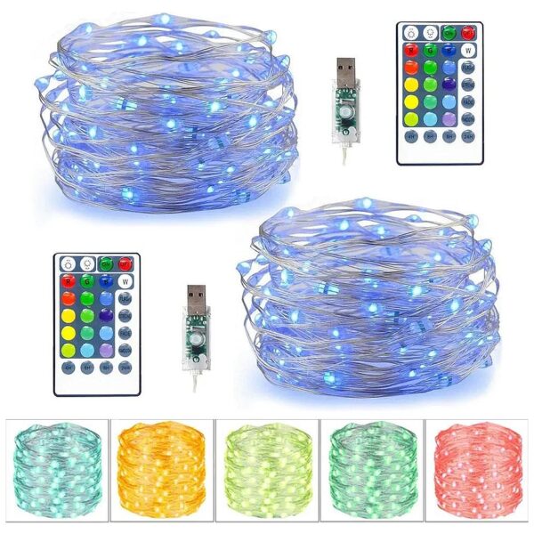 16 Color Changing Fairy Lights for Customized Lighting Options