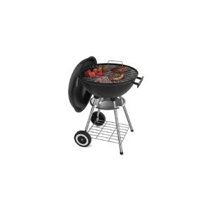 18 Inch Round Charcoal Grill with Wheels for Portable Outdoor Cooking