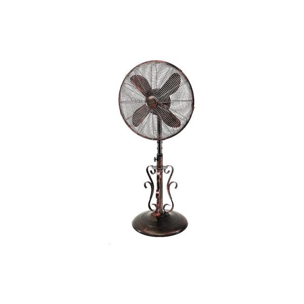 18-Inch Oscillating Fan with High RPM and Adjustable Speed for Wide-Coverage Cooling