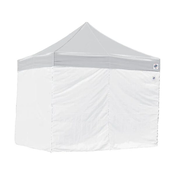 18L x 14W x 7H White Canopy Sidewall Kit with Quick Straps