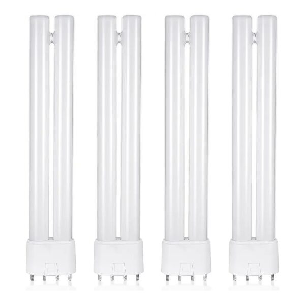 18W Twin Tube Bug Zapper Replacement Bulbs with 4 Pin Base for Indoor Outdoor Use