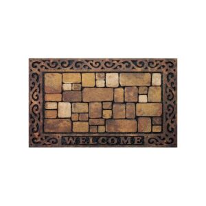 18x30 Brown Doormat with Heavy Duty Protection and Durable Design