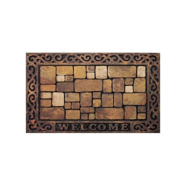 18x30 Brown Doormat with Heavy Duty Protection and Durable Design