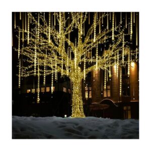 192 LED Warm White Soft Glow Lights for Christmas Halloween Thanksgiving Decorations