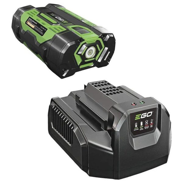 2 5Ah High Capacity Lithium Ion Battery and Charger Kit 56 Volt Power