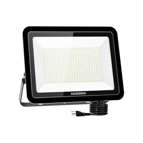 2 Pack 400W LED Flood Light with High Brightness and Waterproof Design for Outdoor Use