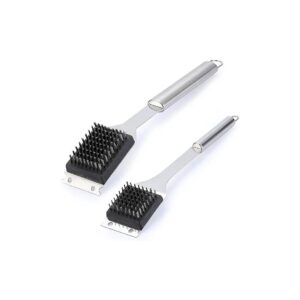 2 Pack Grill Brush and Scraper for Various Grill Sizes and Cleaning Tasks