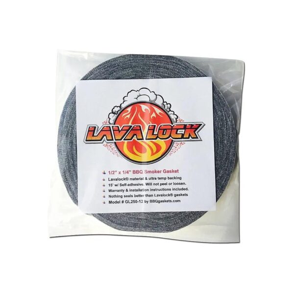 2" x 1/4" x 15 feet Long Grey High Temp Smoker Grill Gasket Self Stick