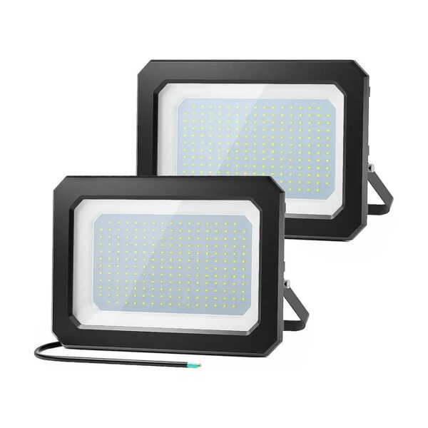 200W Ultra Bright Outdoor Flood Lights for Large Areas 36000LM 5000K Daylight White LED