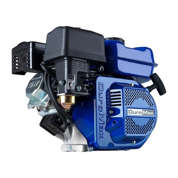 208cc Blue Gas Powered OHV Engine with Recoil Start and Residential Recommended Use