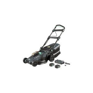 20V Cordless Push Lawn Mower Kit with 2 Batteries and Dual Charger