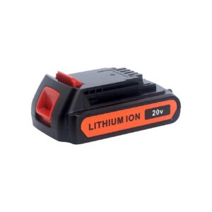 20V Lithium Ion Battery Compatible with Black and Decker 20V MAX Tools