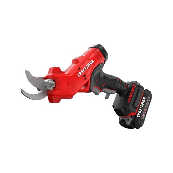 20V Max Cordless Electric Pruner with Quick Blade Change and High-Speed Steel Blade