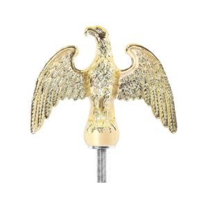 2-13UNC Threading Eagle Flagpole Ornament for House Flagpoles