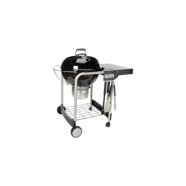 22-Inch Charcoal Grill with Powerful Performance and Convenient Features