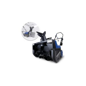 22-Inch Electric Snow Blower with LED Lights and 15-Amp Motor for Fast Clearing