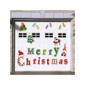 24 Piece Christmas Magnetic Stickers Garage Door Decorations Holiday Decor