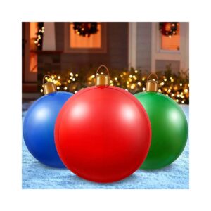 24Inch and 18Inch Inflatable Christmas Decorations for Party Supplies and Lawn Decor